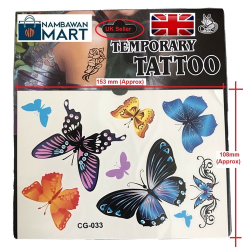 Temporary tattoo floral - temporary,