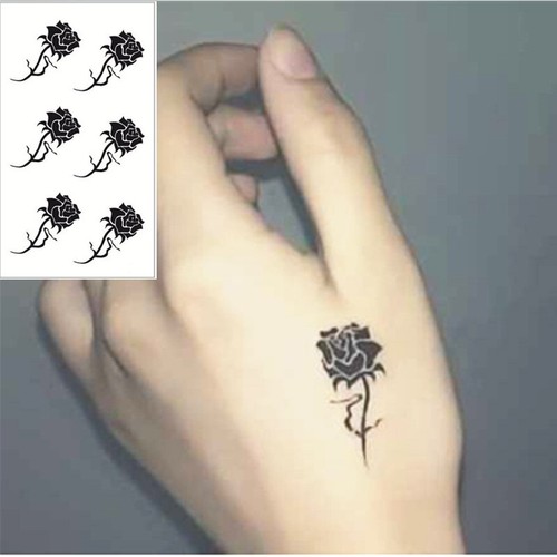 Temporary tattoo small rose - tattoo,