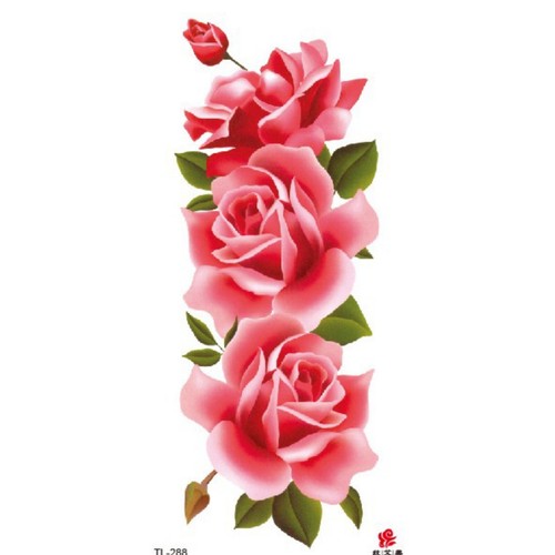Temporary tattoo realistic red - tattoo,