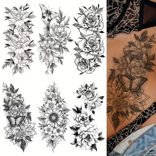 Temporary tattoo women - 6,