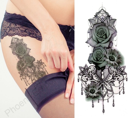 Temporary tattoo black - temporary,
