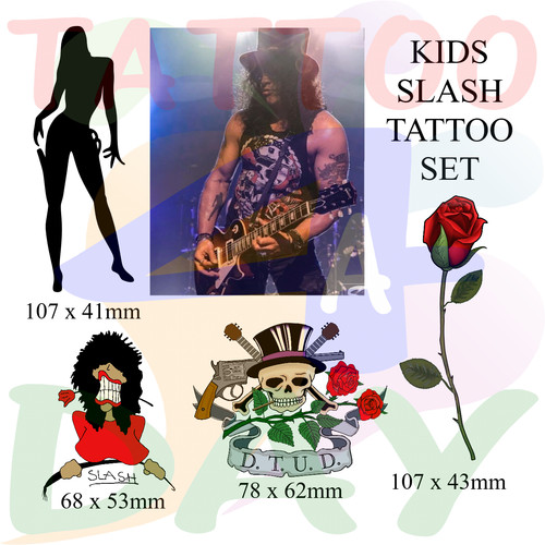Kids slash - (, roses)