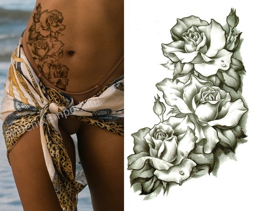 Temporary tattoo large triple - temporary,