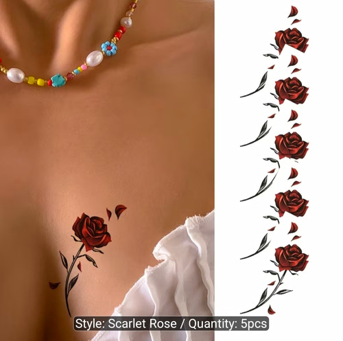 Scarlet rose temporary - scarlet,