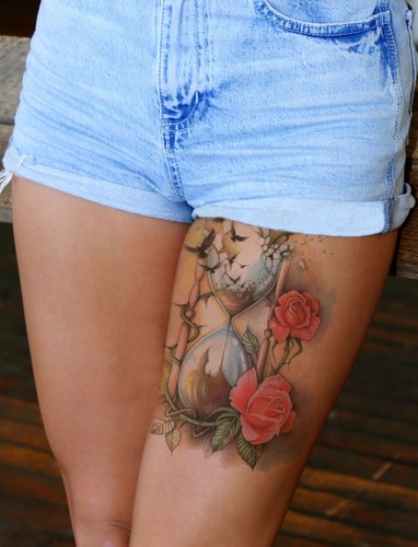 Temporary tattoo large red - tattoo,
