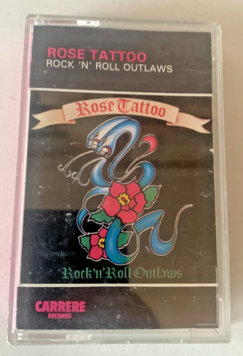 Rose tattoo rock roll - rose,