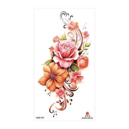 Temporary tattoo large black - temporary,