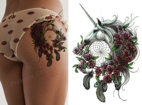 Temporary tattoo unicorn - temporary,
