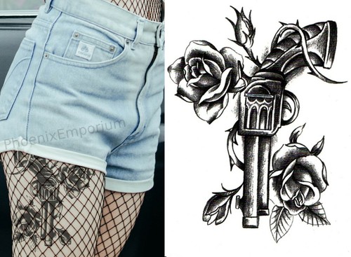 Temporary tattoo gun - temporary,