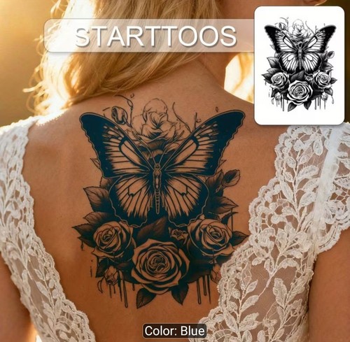 Large butterfly roses - butterfly, &