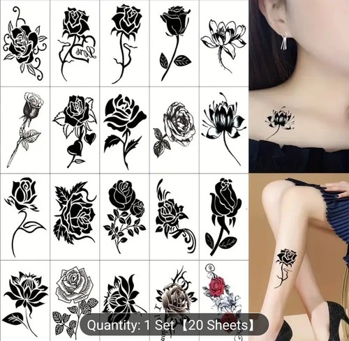Sheets temporary tattoo - 20,