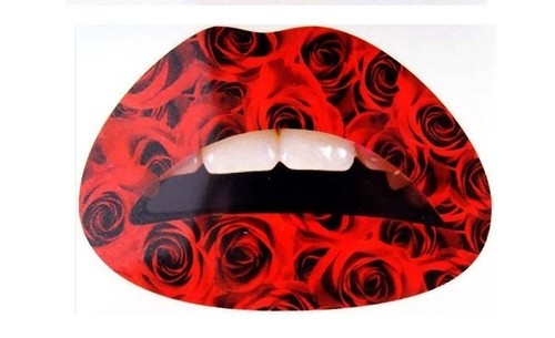 Lip sticker temporary - sticker, tattoo