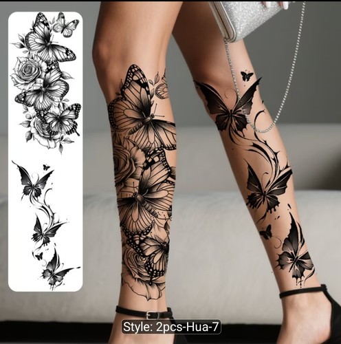 Sheets large black butterfly - sheets,