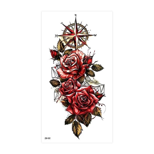 Temporary tattoo large black - temporary,