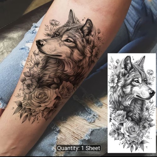 Option wolf rose floral - wolf,